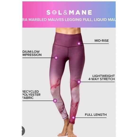 SOL & MANE Cora Just a Phase Leggings - Picture 4 of 8